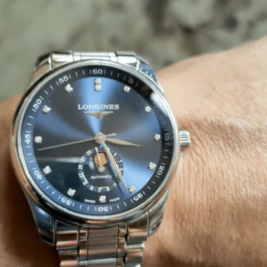 Longines Heritage L2.919.4.97.6 Blue Dial