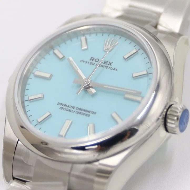 Rolex1:1 ceiling watch,ew Oyster Perpetual watch,front live photo