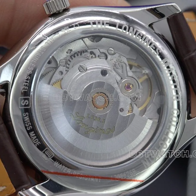 Longinestop-tier watch kl famous craftsman double calendar claspbracelet