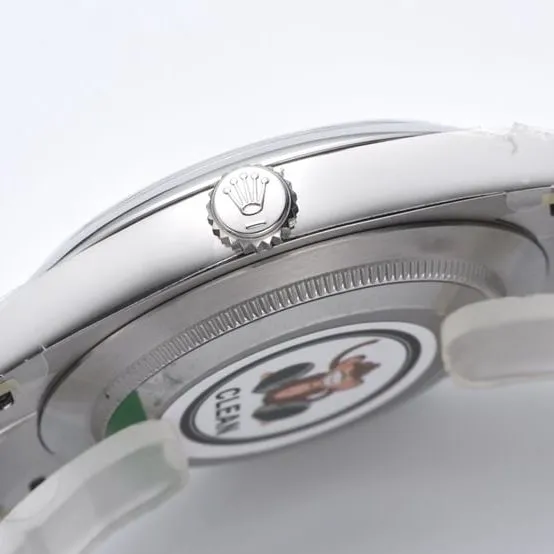 C Factory Oyster Perpetual Rolex1:1replica watch blue dialsteel bracelet model m124300-0003clasplive photos