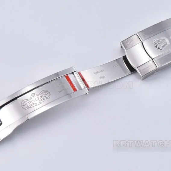C factory Rolex log top-tier replica36mm black diamond surface five grid link m126234-0027front live photo