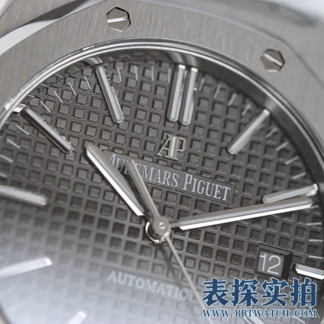 OR factory new product Audemars PiguetRoyal Oakblack dial big factory high-quality replicaAp15400st watch clasp