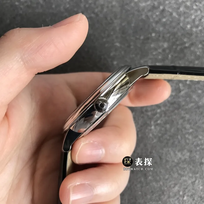 Omega Diefei top-tier 1:1super watch men's white dialleather strap model pictures and prices front live photo