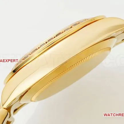 1:1replica watch RolexPPM factory Daytona mother-of-pearl moissanite diamond bezelfront live photo