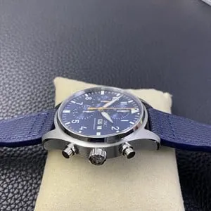 Universal Blue Portuguese Watch: Gold