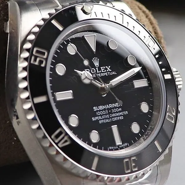 super cloneRolex watch top-tierBlack Submariner no calendar 3130movementdetail shots