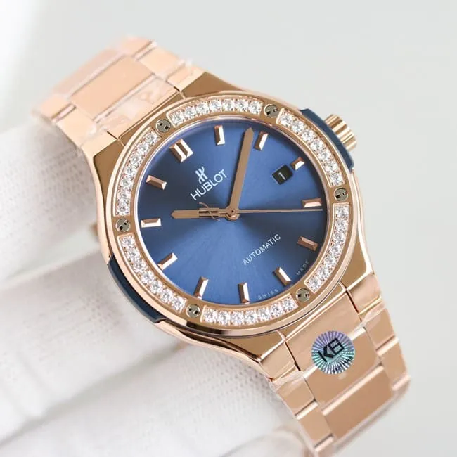 top-tier replicaHublotBig Bang Sang Bleu series V3 upgraded version tattoo watch side view