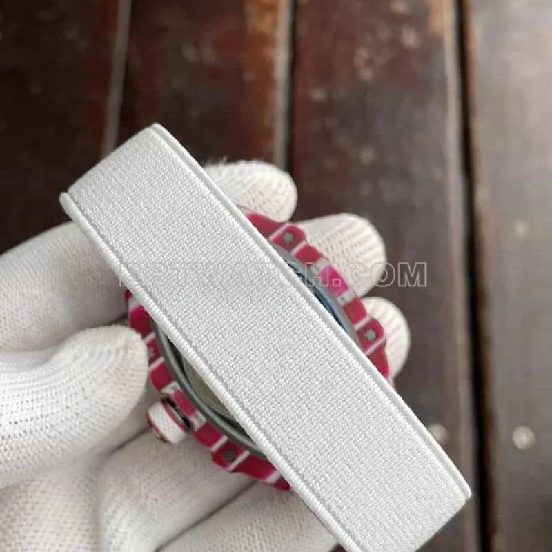 Richard Mille men's top-tier 1:1high-quality hollow plate white RM67-02front live photo