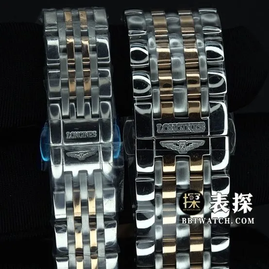 Longines Boya watch couple white dial black needle steel bracelet picture and price front live photo