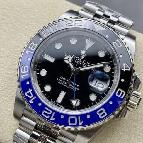 top-tiersuper cloneARRolexGMT-Master latest V4ceramic bezel men's watch front view