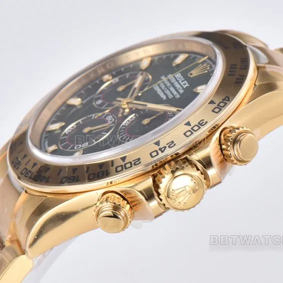 Factory C Rolex Daytona1:1top-tier Green Jindi m116508-0013 caseback live photo