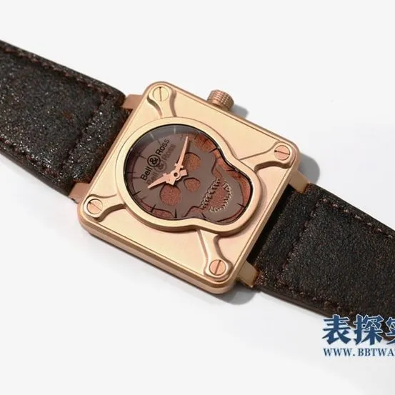 Bell & Ross watch, BRS men's watch, detail shots