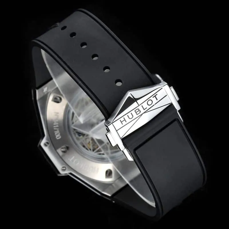 HublotHublotreplica watch new BigBangSangBleuII tattoo men's mechanical watch front view