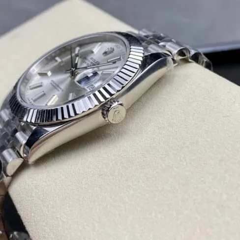 Big factory high-quality AR Return of the King Rolex Oyster Perpetual Datejust 41 series men's watch front view