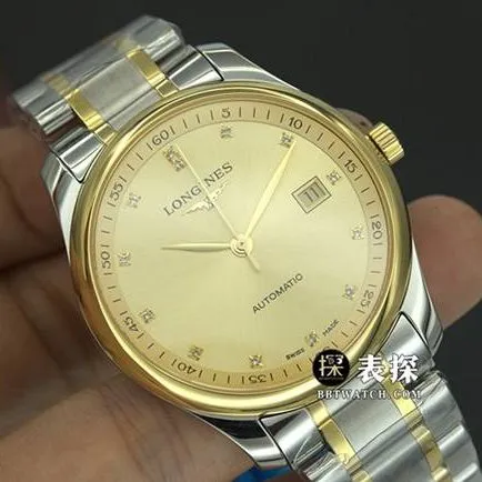KY factory watchmaking tradition Longines collectible watches gold plate steel strap models L2.793.5.37.7