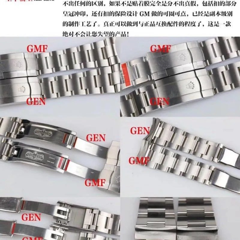 GMRolex Air King 116900-71200 real and fake comparison review detail shots