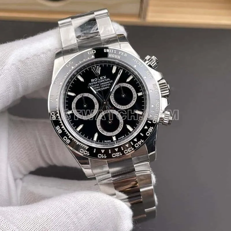 VSRolexDaytonatop-tier replica4131Heitaodi126500front live photo