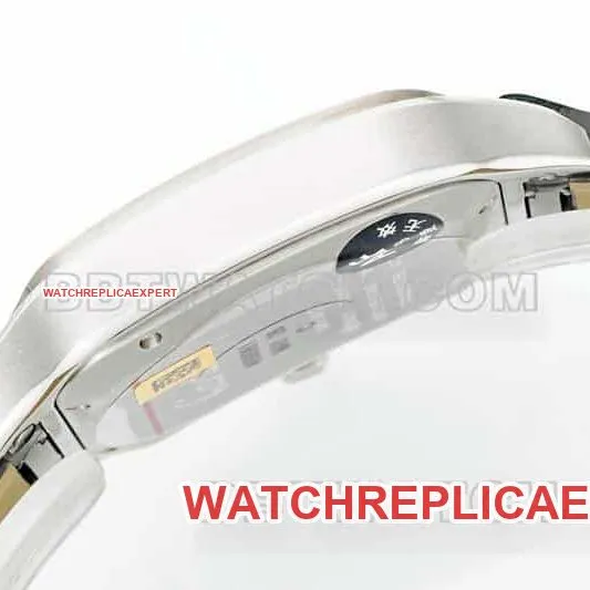 AF FactoryCartier Santos top-tier 1:1high-quality gray plate leather strap model WSSA0037front live photo