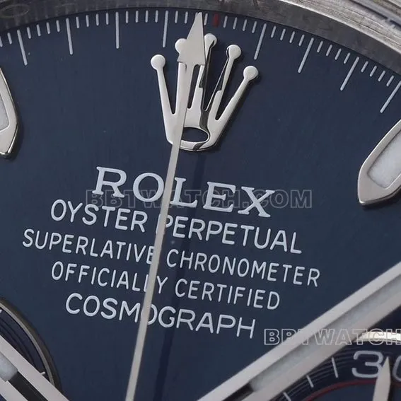 C factory RolexDaytonatop-tier replicawhite gold blue cat m116509-0071front live photo