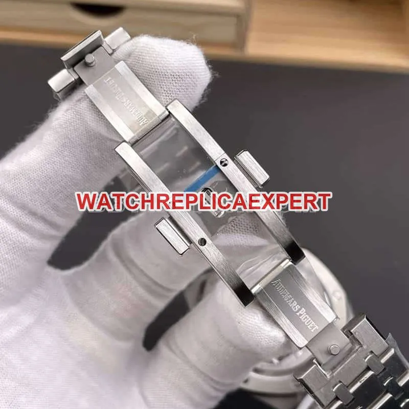 BBS factory Audemars PiguetRoyal Oak1:1top-tier smoked blue dialtourbillon26530braceletlive photos