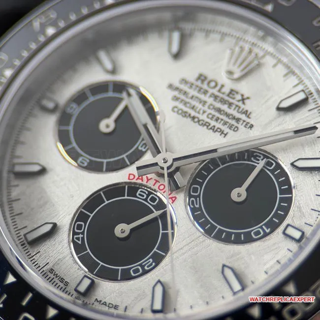 CBD Factory Rolex Watch Daytona Meteorite Disc 4131front live photo