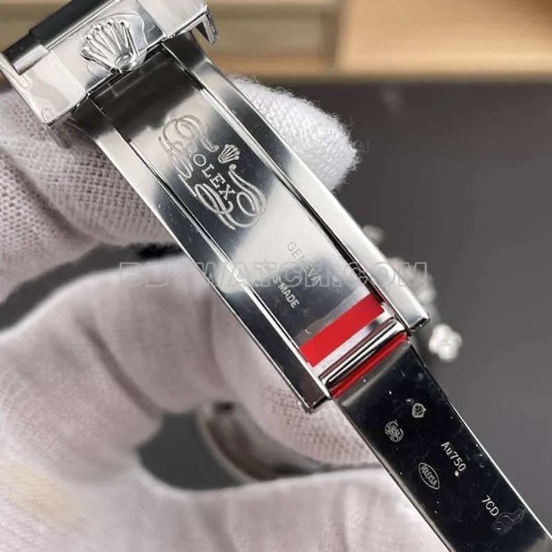 VSRolexDaytonatop-tier 1:1high-quality gray plate rubber model 126519clasplive photos