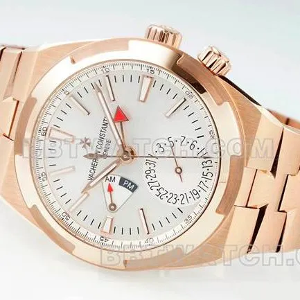 1:1replica watch Vacheron ConstantinV9 Factory across the world rose goldsilver dial mechanical 7920Vcaseback live photo