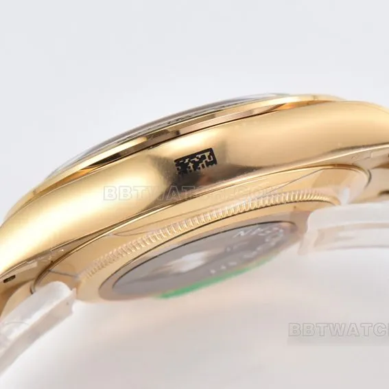 Factory C RolexDaytonatop-tier 1:1high-quality replicablack dialyellow goldsteel bracelet model m116508-0008clasplive photos