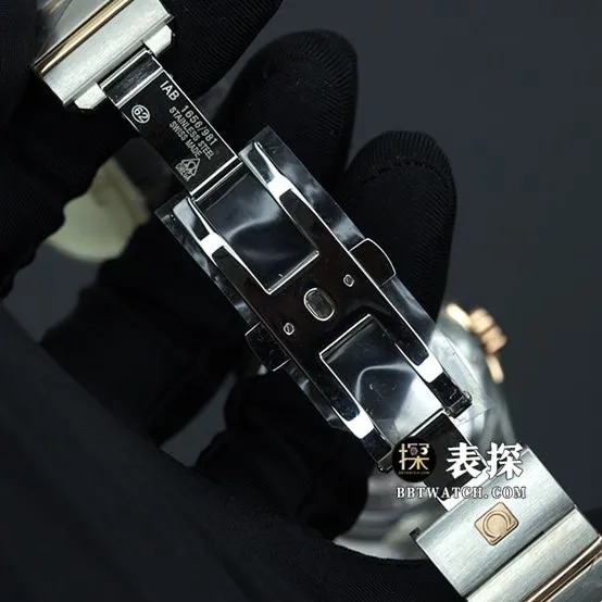 3S factory Omega Constellation top-tier 1:1high-quality watch men's white dialsteel bracelet model pictures and prices front live photo