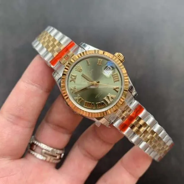 Rolex high-quality watch Datejust 31mm full automatic movement gold women's side view