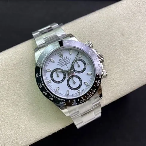 top-tierRolexDaytonaPanda Daytonastainless steelreplica watch clasp picture