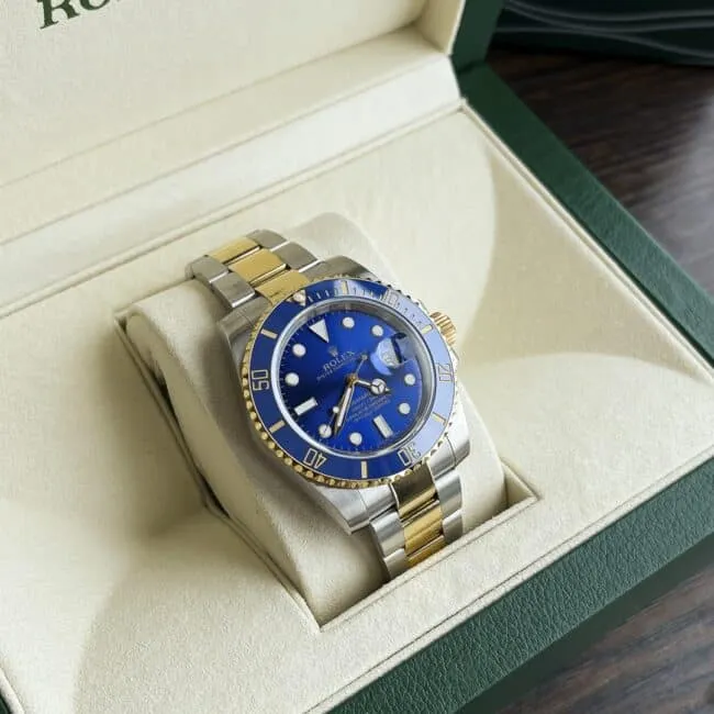 Dachang high-quality Rolex indirect blue dial Submariner series classic men's watch front view