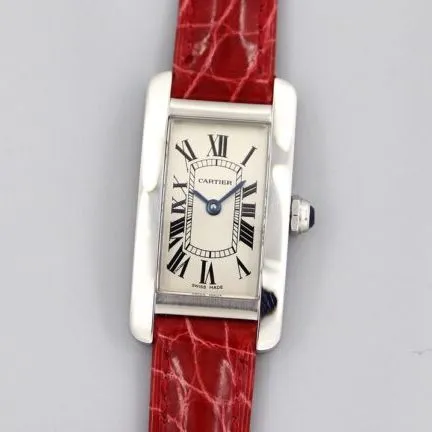 top-tier replicaCartier popular masterpiece elegant American tank WSTA0016 watch bottom cover picture