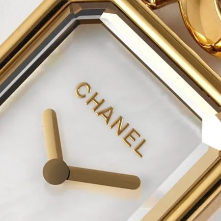 top-tier replicaChanel women's white dial gold steel braceletquartz watch detail shots