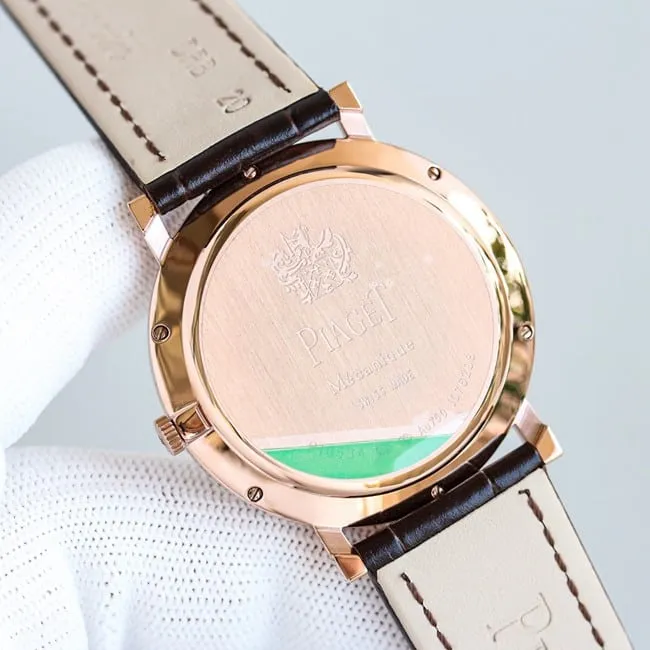TW Factory Top Piaget 2022 Year of the Tiger Special Edition Rose Gold Steel Case Watch Front View