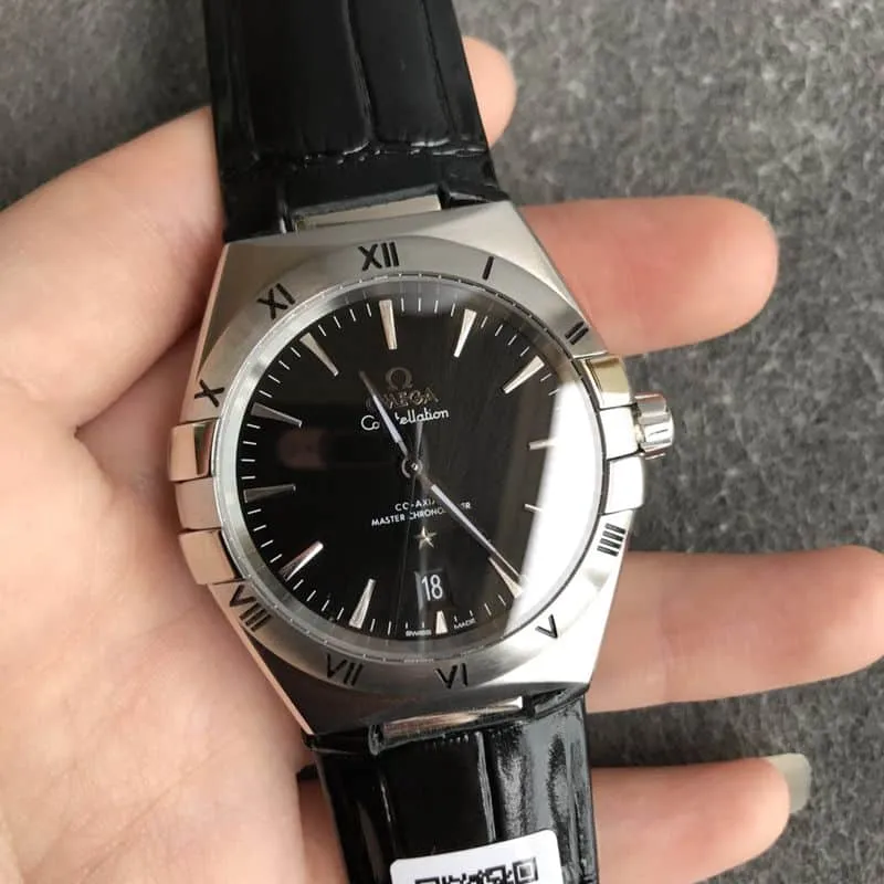 Omegatop-tiersuper watch fifth generation constellation series men's mechanical watch movement picture