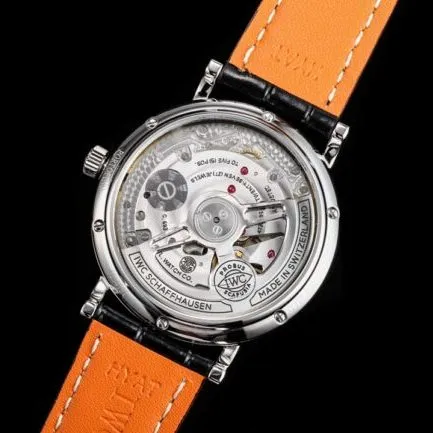top-tiersuper cloneTWIWC Portofino series IW516409 see-through bottom watch movement picture