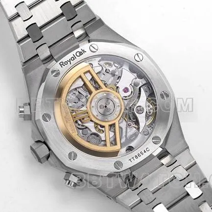 1:1replica watchZF FactoryRoyal OakAudemars Piguetsilver dial mechanical 26240front live photo
