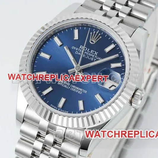 ARF FactoryRolex log top-tier 1:1super cloneblue dial31mm five grid link 278274front live photo