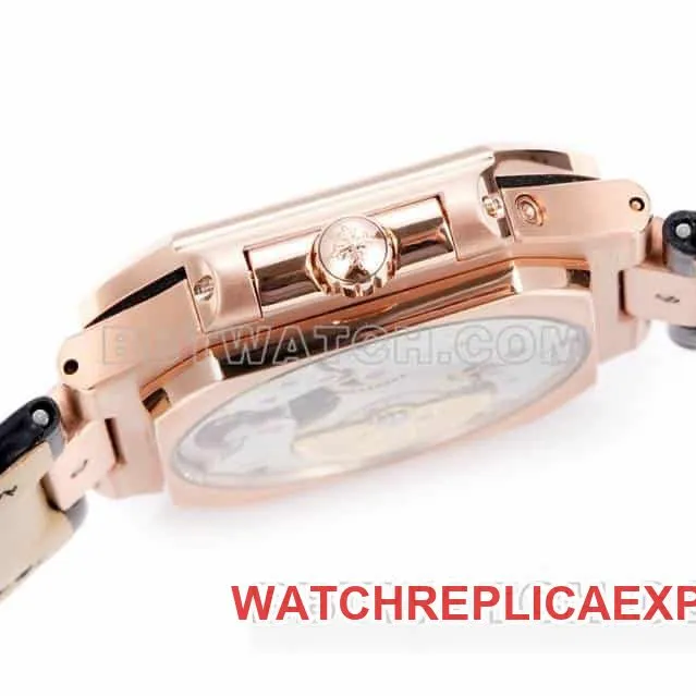 3K FactoryPatek PhilippeCUBITUS1:1super cloneblack dialrose gold5822side live photo