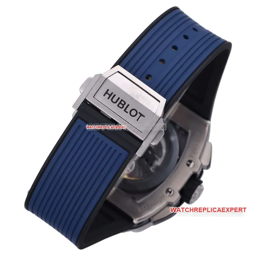 BBF factory Hublot1:1top-tier blue hollow plate 642.NL.7170.RXfront live photo