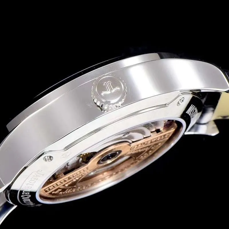 Jaeger-LeCoultre watch master 1662451 series Cal798 automatic genuine tourbillon men's watch detail shots