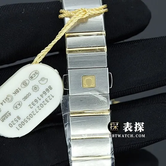 3S factory Omega Constellation top-tier watch women's white dial gold needle steel bracelet model pictures and prices front live photo