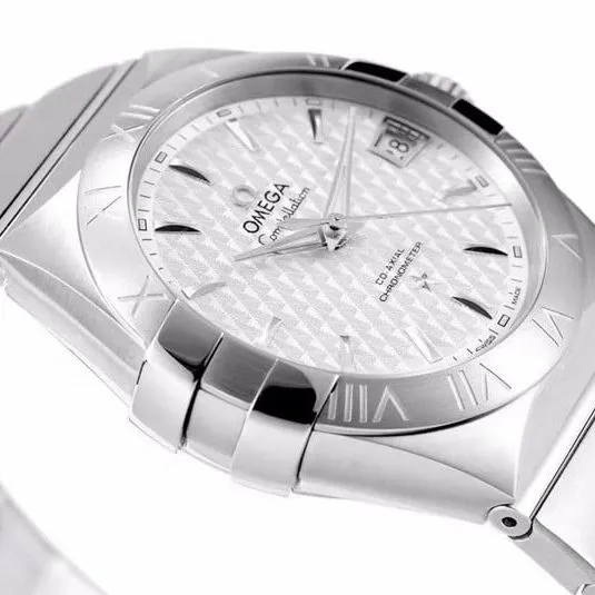 Omega super a watch temperament model vs constellation temperament model 8500 men's mechanical movement chart