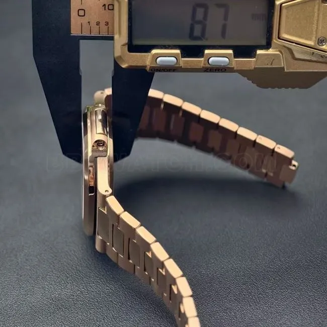 UMI factory Patek Philippe Nautilus5712 top-tier watch comparison Genuine difference side live photo