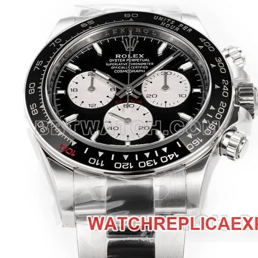 JF Factory Rolex Daytona 40mm Black Dial