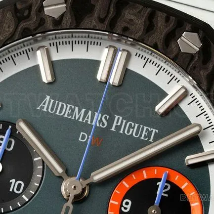 top-tier watch Diw factory Royal Oak Audemars Piguet gray plate chronograph mechanical front live photo