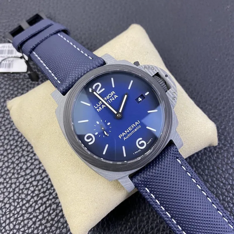 PaneraiPAM1663 latest carbon fiber material Fibratechreplica watch clasp picture