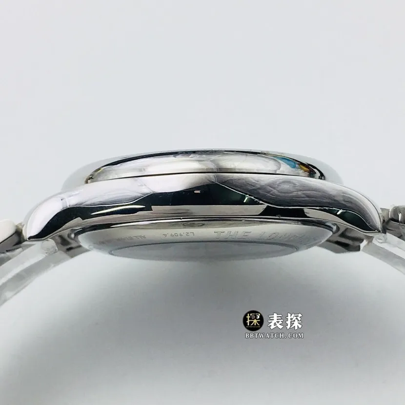 LG factory Longines watchmaking traditional watch men's blue dialmoon phasesteel bracelet model picture and price front live photo