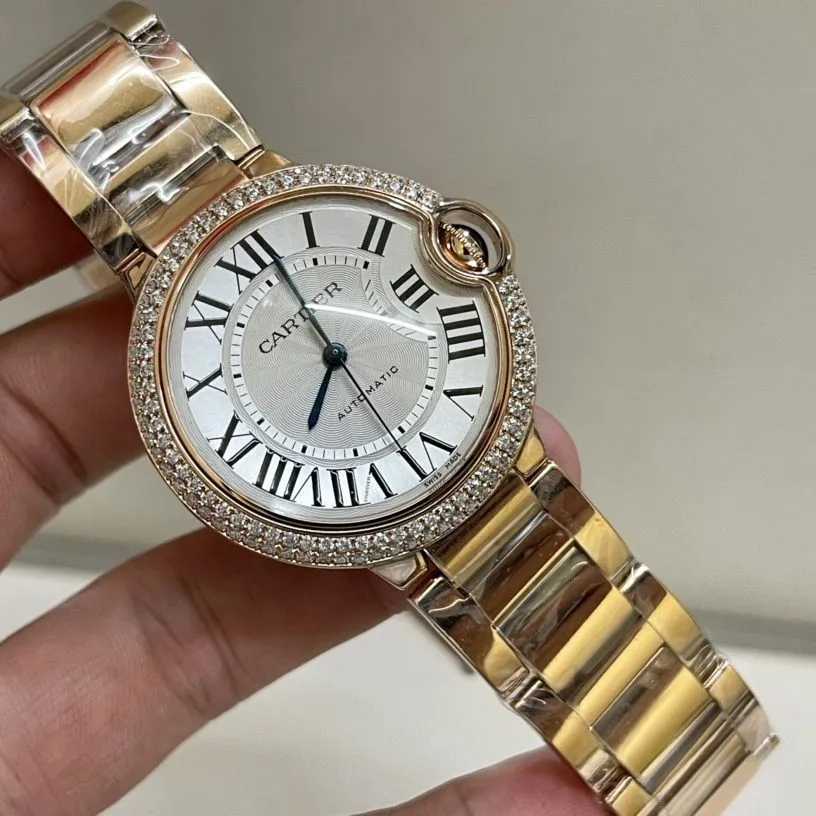 Cartier Ballon Bleu 33mm Women’s Rose Gold